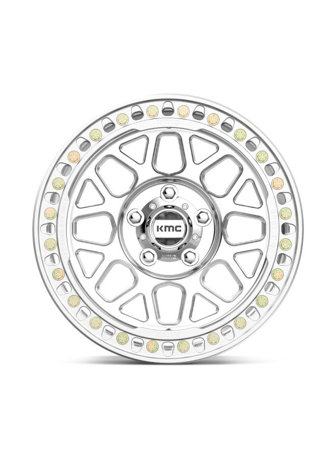 كي ام سي KM235 (بيدلوك) جرينيد كراول 17×9 5×127 ET-38 CB71.5 مشطوف / ماكينة - Image 3